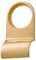 YES-CYLPULL-PB - Essentials Cylinder Door Pull, Brass