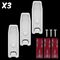SH031-W - Everyday Plastic Storage Hooks, White - 3 Pack