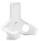 SH033-W - Capture Hook Plastic Storage Hooks, White - 3 Pack