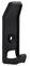 SH031-BK - Everyday Plastic Storage Hooks, Black - 3 Pack