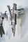 SH035-ALU - Wall Mounted Aluminium Storage Hook Rail Kit