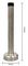 GH1600E - 120mm Stainless Steel Wall Mounted Door Stops, Pair