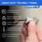 CFX122BS - M5 x 40mm Spike No Drill Self Driving Plasterboard Wall Fixings, 8 Pack