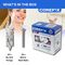 CFX124CS - M5 x 40mm Spike No Drill Self Driving Plasterboard Wall Fixings, 24 Pack