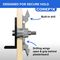 CFX131AL - M5 x 60mm Spike No Drill Self Driving Plasterboard Wall Fixings, 4 Pack