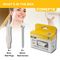 CFX512BL - 8mm x 51mm One Universal Plasterboard & Masonry Wall Plugs & Screws Fixing Kit, 8 Pack