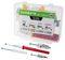 CFX014KT - Complete Wall Fixings Kit & Screws for Plasterboard, Dot & Dab, Masonry & Cavity Walls, 30 Pack