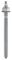20270CSG - 20mm x 270mm Galvanised Chemical Anchor Threaded Studs, Nuts & Washers, 10 Pack