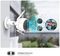 CS-CV310-C0-6B22WFR(2.8MM)(O-STD) - Outdoor Smart WiFi Dual Lens Security CCTV Camera, 1080p Full HD, IP67