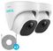 NVC-D10M2PK - PoE Network Surveillance Dome CCTV Cameras, IP66, Pack of 2