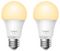 0184500994 - Tapo L510E Smart WiFi Light Bulbs, Dimmable, 9W, E27, 806lm, 2700K, 2 Pack
