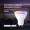 TAPO L630 - Tapo L630 Multicolour Smart WiFi LED Spotlight, Dimmable, 3.7W, GU10, 350lm, 2200-6500K