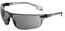 STEALTH 16G SMOKE - Stealth Safety Glasses 16g - Smoke Anti-Scratch Lens