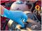 93897 - Robust Strong Blue Nitrile Disposable Gloves - Medium, 100 Pack