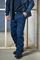 APIND NAVY 34W/31L - Industry Cargo Work Trousers, Navy - W34" L31"