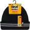 BSHH851OSBLK - Hi-Vis Thermal Hat with Reflective Stripes, Black