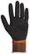 PG20184 - Latex Dual Dipped Water Resistant Gloves, Orange/Black X Large