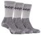 JM273ECRCHA - Grey Terrain Boot Socks - Size 6 - 11, 3 Pack