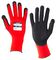 2049 - Flex Plus Sandy Nitrile Dipped Palm Coated Gloves - Red, Large
