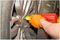 IGNITE L - Ignite Thick Nitrile Examination Gloves, Orange Large - 100 Pack