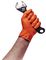 IGNITE L - Ignite Thick Nitrile Examination Gloves, Orange Large - 100 Pack