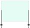 PROSCREEN1 - Proscreen Desk Mounted Protective Plexiglass Screen - 100cm x 75cm x 4cm