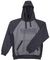 STRATFORD M BLACK/GREY - Stratford Hoodie, Black/Grey Medium