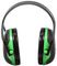 X1A - 27 dB Headband Ear Defenders, Black/Green