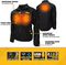 DCHJ090BD1-L EU - 18V XR Heated Water Resistant Soft Shell Jacket Kit - Black, Large