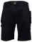 WHISTLER 36W - Whistler 4-Way Stretch Lightweight Work Shorts, Black - W36"
