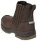 WABANA 5 - Wabana Non-Metallic Water Resistant Safety Dealer Boots, Brown - Size 5