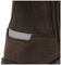 WABANA 5 - Wabana Non-Metallic Water Resistant Safety Dealer Boots, Brown - Size 5