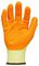 990410 - Latex Dipped Gripper Builders Gloves - Orange/Yellow, XL (10)