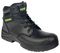 EDMONTON 11 - Edmonton Recycled Leather Waterproof Safety Boots, Black - Size 11