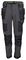 CALGARY GREY/BLACK 38/29 - Calgary 4-Way Stretch Slim Holster Work Trousers, Grey/Black - W38" L29"