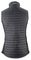 FLORENCE 16 - Florence Ladies Padded Gilet, Grey/Black - Size 16