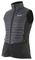 FLORENCE 16 - Florence Ladies Padded Gilet, Grey/Black - Size 16