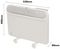 EH1552 - 1kW Slimline Convection Programmable Panel Heater