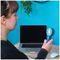 EH1951B - 4.5W Mini USB Rechargeable Hand Held Fan with Strap, Blue