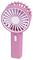 EH1951P - 4.5W Mini USB Rechargeable Hand Held Fan with Strap, Pink