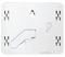 TH-130 WHITE - Desk Thermo-Hygrometer, White