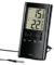 00186367 - Indoor/Outdoor Digital Thermometer, Black