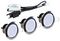 22553 - Pack of 3 4.5W LED Chrome Downlights