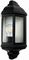 20665 - Wiltshire Outdoor Dusk to Dawn Wall Half Lantern, Black IP44