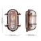 21630 - Bow Wall Light, E27, Copper, IP66