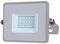 431 VT-10-G - 10W LED Floodlight, Grey, 4000K, 800lm, IP65