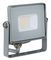 431 VT-10-G - 10W LED Floodlight, Grey, 4000K, 800lm, IP65