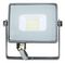 431 VT-10-G - 10W LED Floodlight, Grey, 4000K, 800lm, IP65