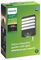 915004308901 - 3W Outdoor LED Wall Light with PIR, Black