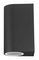 7509 VT-7652 - Up & Down Wall Light, Black, GU10, IP44